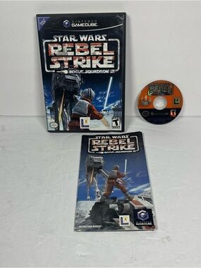 Star Wars Rogue Squadron III: Rebel Strike (Nintendo GameCube, 2003) - Tested